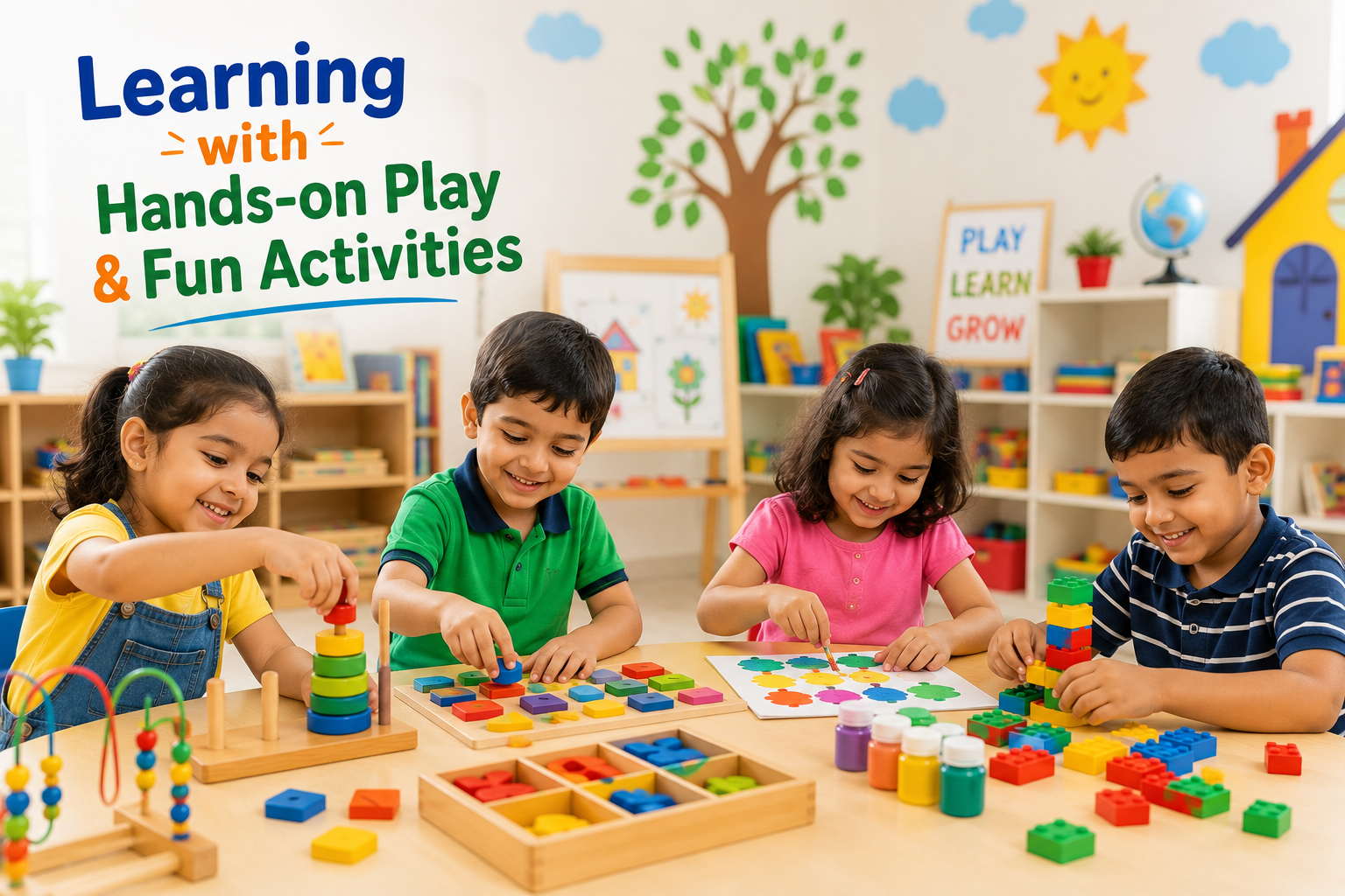Learning with Hands-on Play & Fun Activities