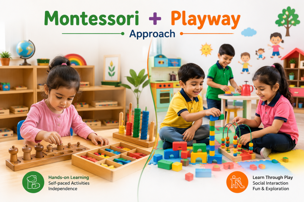 Montessori + Playway Approach